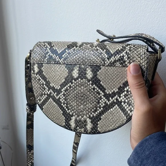 DeMellier London Mini Oslo snakeskin bag - Picture 3 of 5
